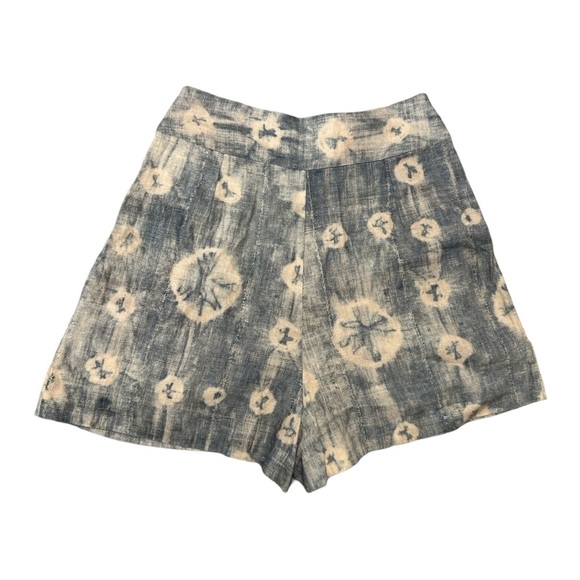 JBQ Just Bee Queen Marlow High Waist Linen Blend Shorts Size XS NWT - Picture 7 of 16